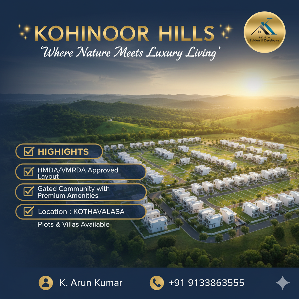 Kohinoor Hills Open Plots